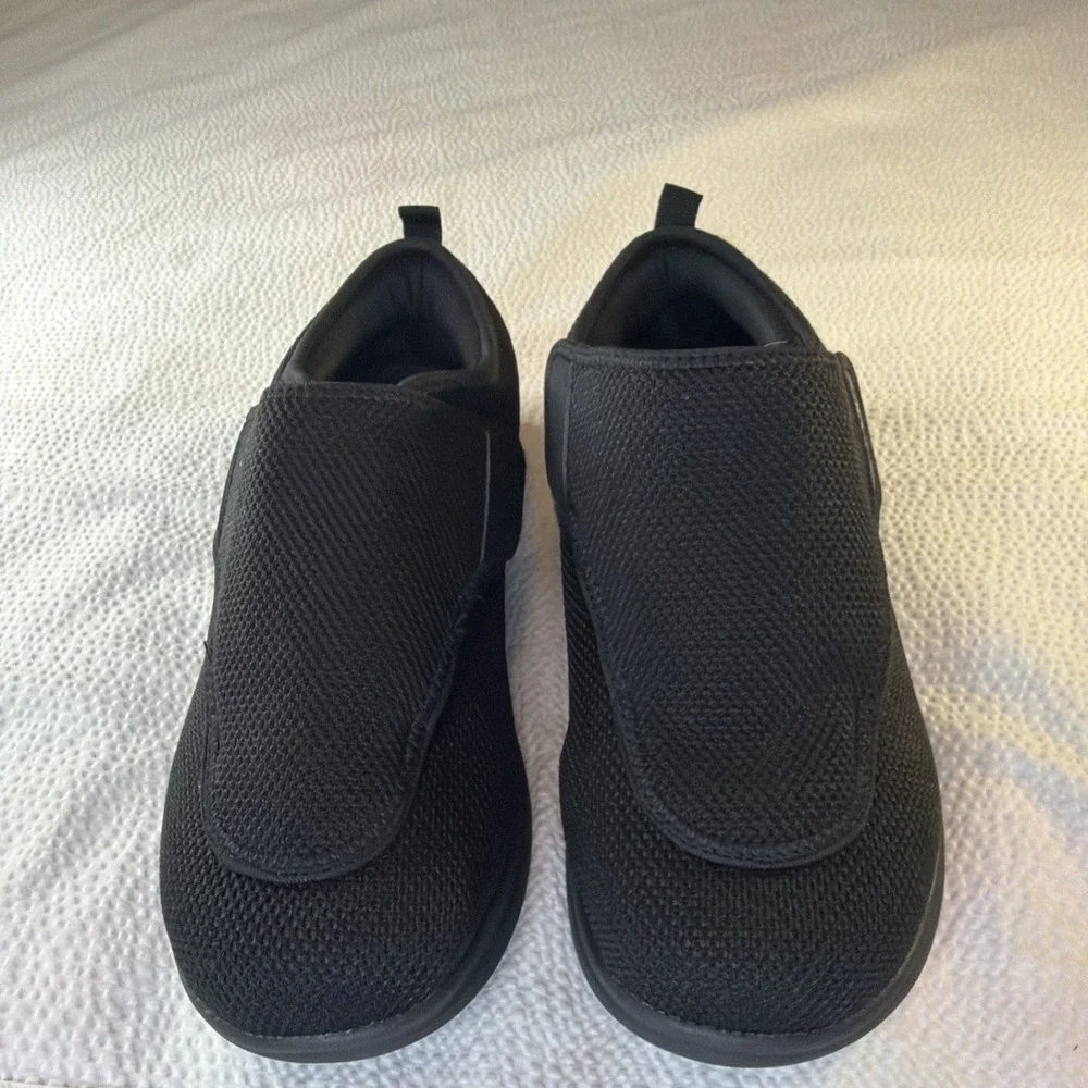 FitVille Diabetic  Men Extra Wide Slip-On Shoes Swollen Feet Pain Relief 11 EW
